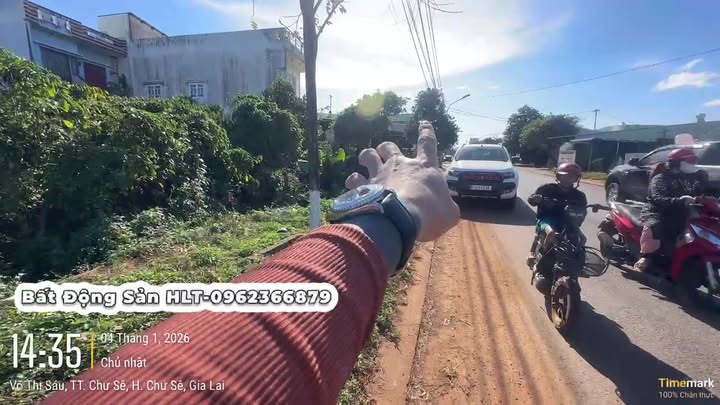 Đất mặt tiền Võ Thị Sáu, Chư Sê, Gia Lai - Diện tích 1150m² chỉ 380 triệu - Đầu tư sinh lời ngay!