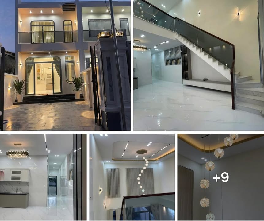 Nhà 2 Gác Lửng An Ngãi Long Điền 140m² giá 2.45 tỷ - Thiết kế hiện đại, sổ hồng riêng!