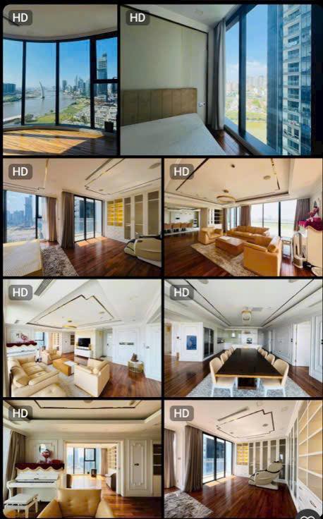 Căn hộ Vinhomes Golden River Quận 1 240m² giá 80 triệu - View sông tuyệt đẹp!