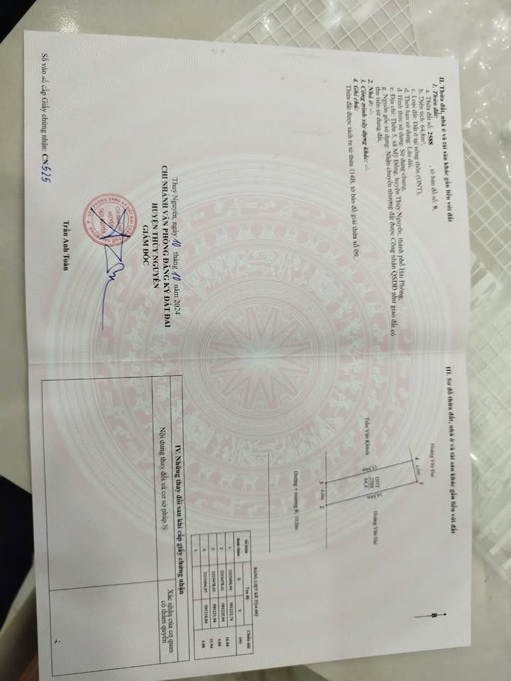 Đất mặt đường Mỹ Đồng, Thủy Nguyên, 64.8m² - Đầu tư sinh lời ngay!