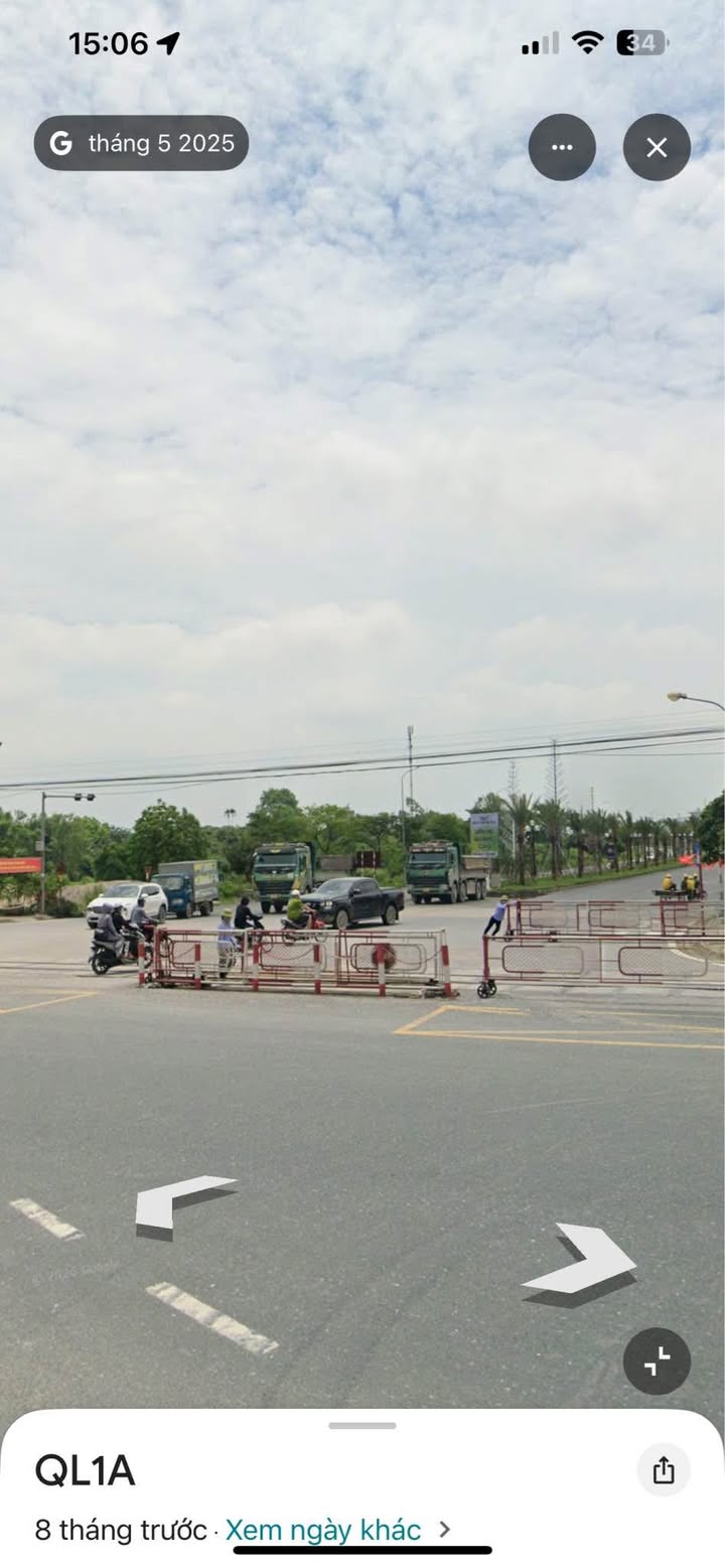 Đất mặt đường Quốc lộ 1A, Thanh Liêm 400m² giá 10 tỷ - Cơ hội đầu tư vàng!