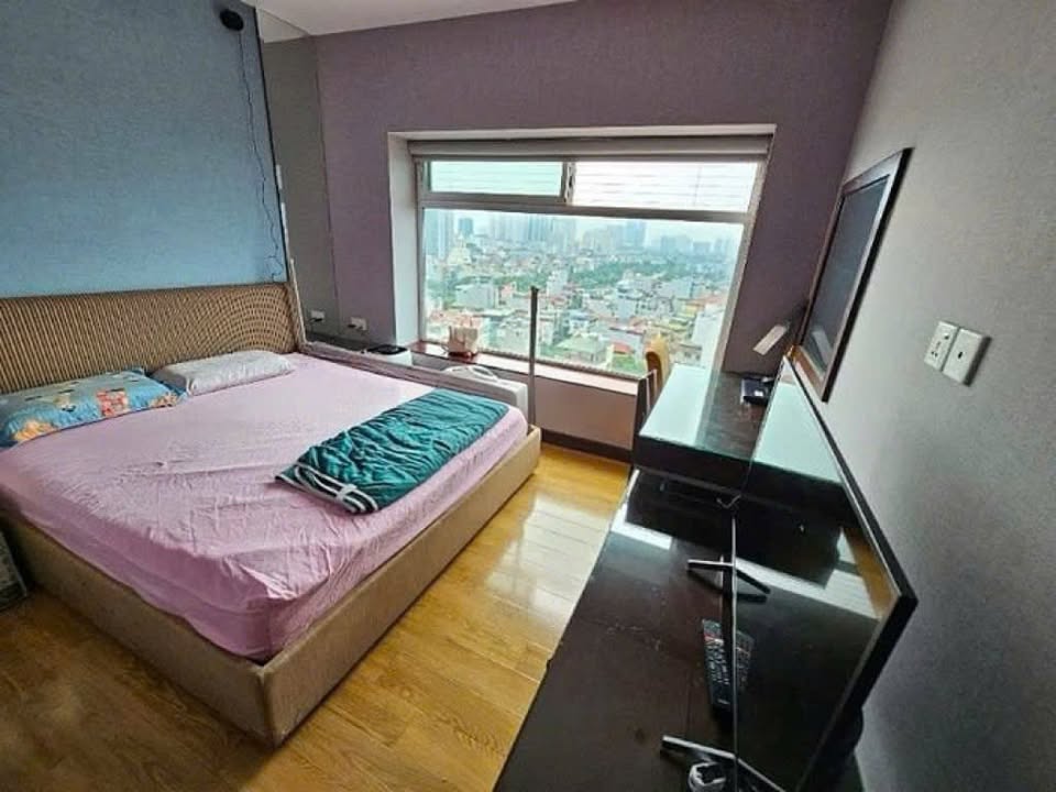 Căn hộ Hòa Bình Green Ba Đình 105m² giá 20 triệu - Căn góc thoáng mát, full nội thất!