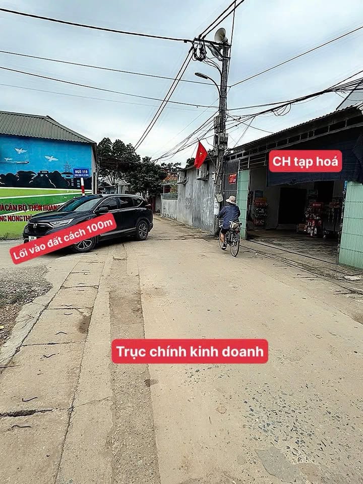 Đất Lại Thượng Thạch Thất 63m² giá 1.5 tỷ - Vị trí đẹp, sổ đỏ chính chủ!