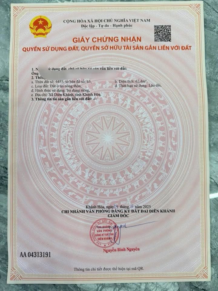 Nhà Diên An 62,4m² giá 2,7 tỷ - Full nội thất, ô tô vào tận nhà!