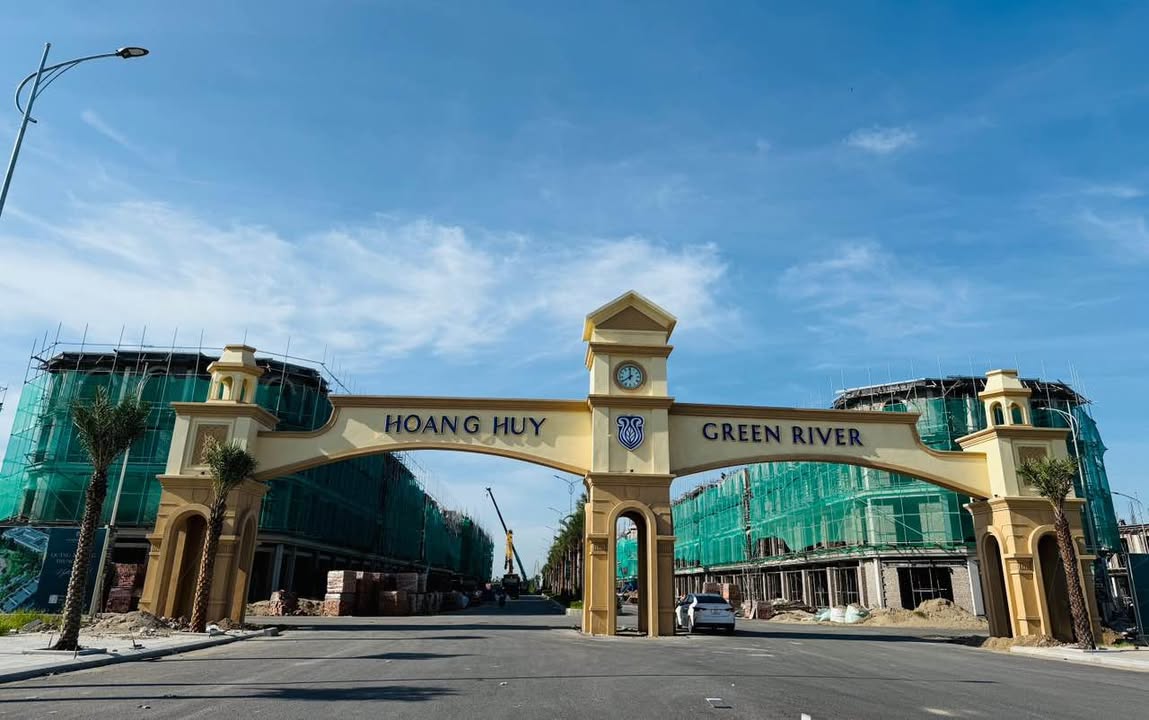 Shophouse Hoàng Huy GreenRiver Hải Phòng 82.5m² giá 9.62 tỷ - Mặt tiền 36m đắc địa!