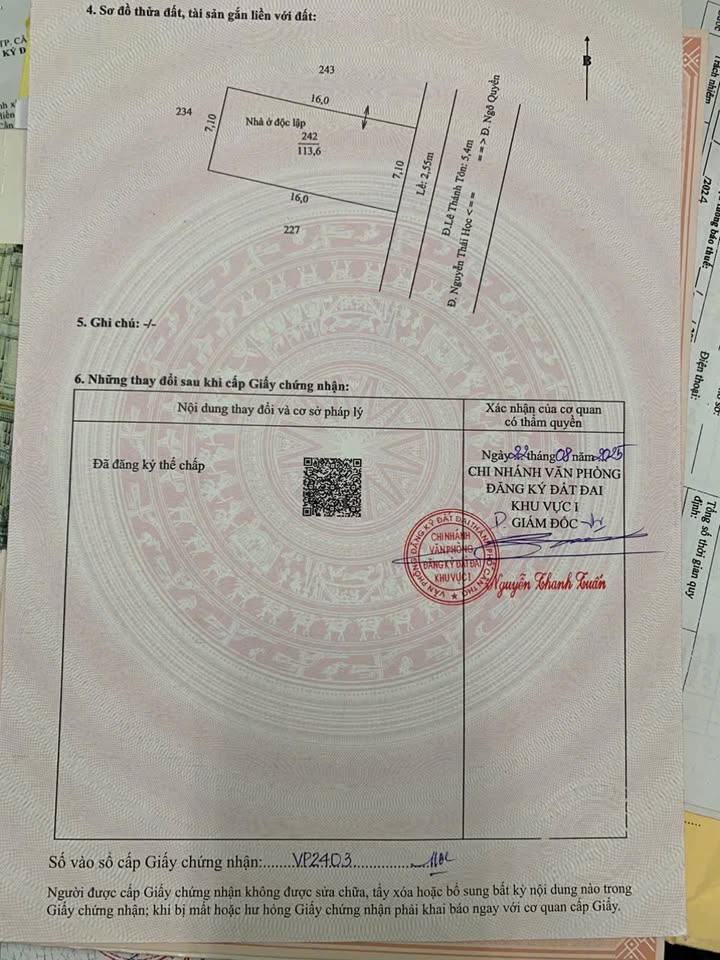 Nhà mặt tiền đường Lê Thánh Tôn - Tân An, 453m² giá 58 tỷ - Đầu tư sinh lời ngay!