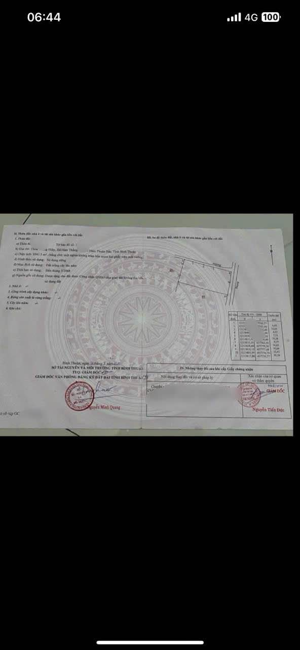 Đất nền 3600m² thôn Thắng Hiệp, Hàm Thuận Bắc chỉ 1 tỷ - Đầu tư sinh lời hấp dẫn!