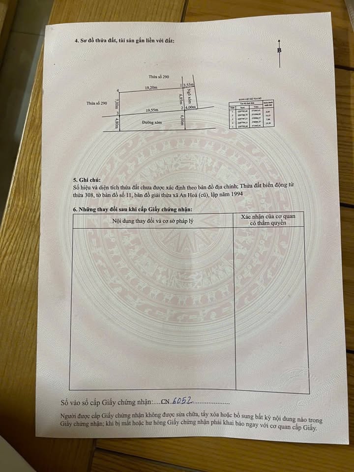 Đất thổ cư Lô góc Tạ Ngoại, An Hòa 134m² giá 1.15 tỷ - Cơ hội đầu tư tuyệt vời!