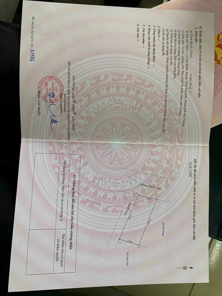 Đất nền liền kề tại Bạch Đằng, Hải Phòng 75m² giá 900 triệu - Cơ hội đầu tư hấp dẫn!