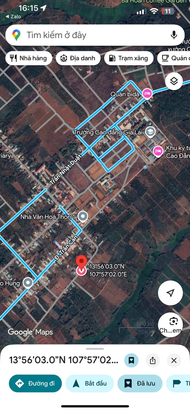 Đất nền Diên Phú, Pleiku 2070m² giá 2.07 tỷ - Đầu tư sinh lời tiềm năng!