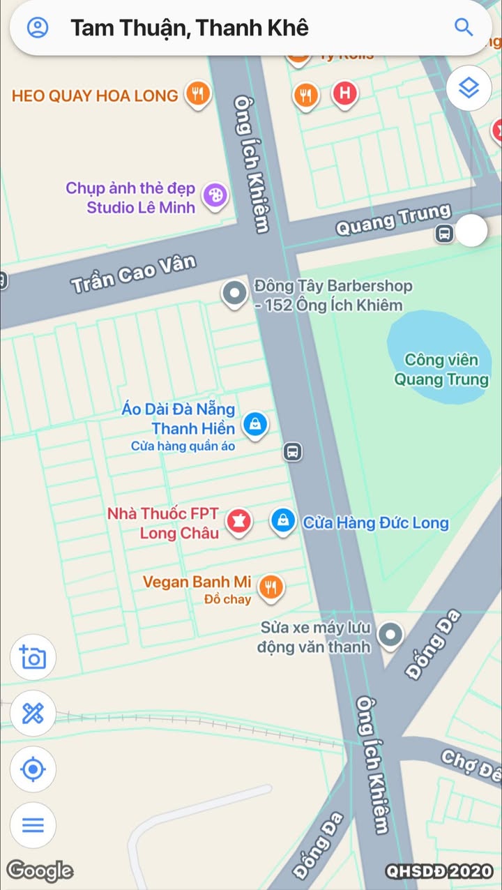 Đất nền mặt tiền Quang Trung Đà Nẵng 200m² giá 30 tỷ - Cơ hội hiếm có đầu tư!