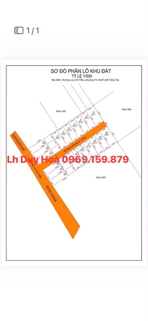 Đất nông nghiệp 1.767m² phường 10, Vũng Tàu - Đầu tư sinh lời ngay!