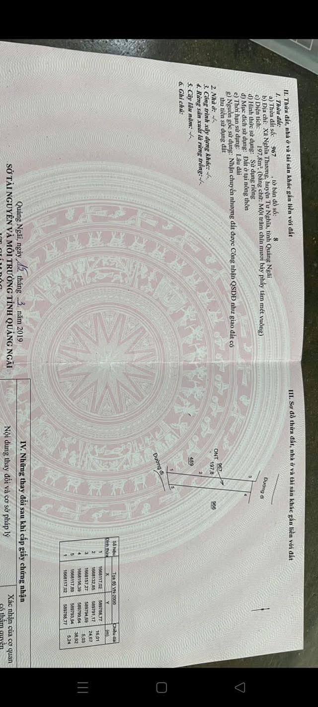 Đất nền La Hà, Tư Nghĩa 197m² giá 700 triệu - Cơ hội đầu tư hấp dẫn!