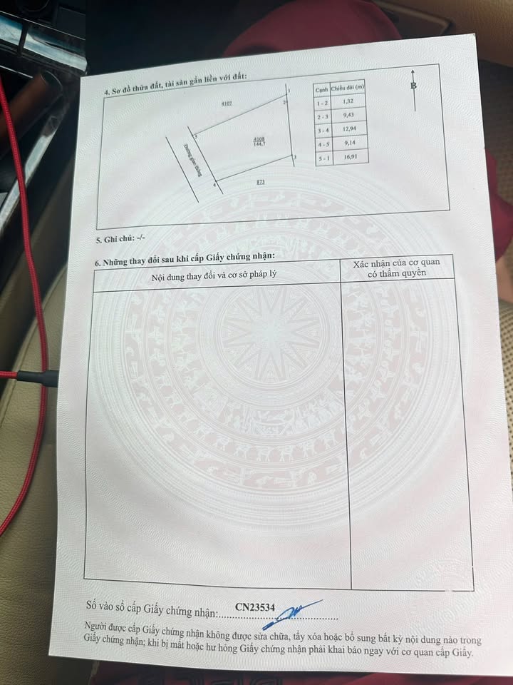 Đất nền Hương Sơn, TP Thái Nguyên 144m² giá 1 tỷ - Vị trí vàng gần trường Chu Văn An!