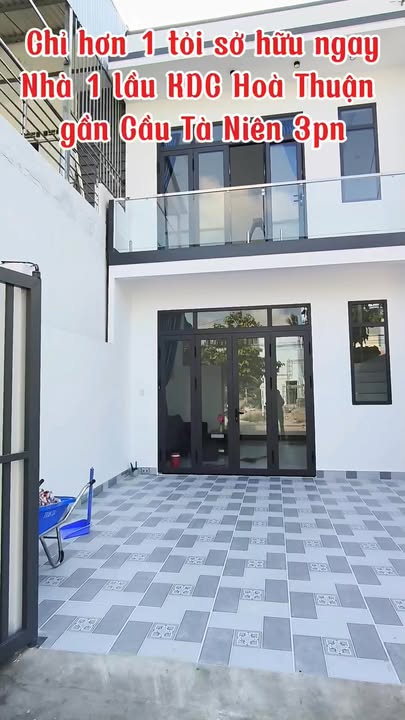 Nhà lầu KDC Hòa Thuận - 97m² giá 1.69 tỷ - Sổ hồng riêng, ô tô vào tận nhà!