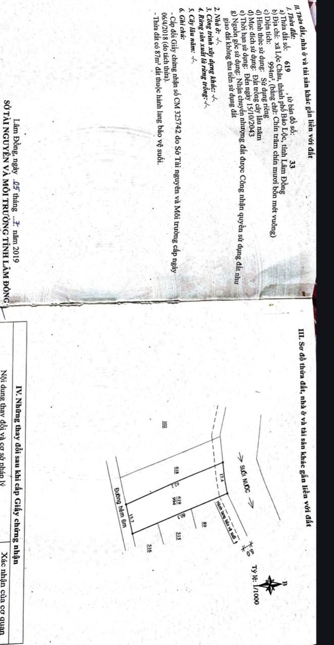 Đất nền Bảo Lộc 900m² giá 2.05 tỷ - Cơ hội đầu tư tuyệt vời!