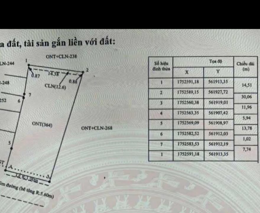 Đất nền Duy Vinh 376m² giá thỏa thuận - Đường thông tứ hướng tiện lợi!