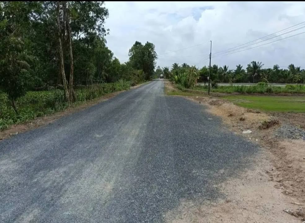 Đất mặt tiền nhựa Hòa Lợi, Châu Thành, Trà Vinh 5000m² giá 1.45 tỷ - Sổ hồng chính chủ!