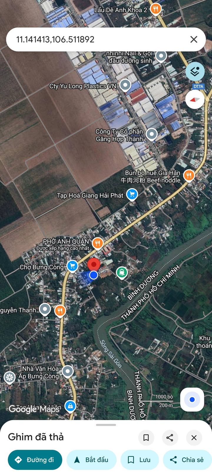 Đất nền An Tây, Bến Cát 140m² giá 1.3 tỷ - Cơ hội đầu tư tuyệt vời!