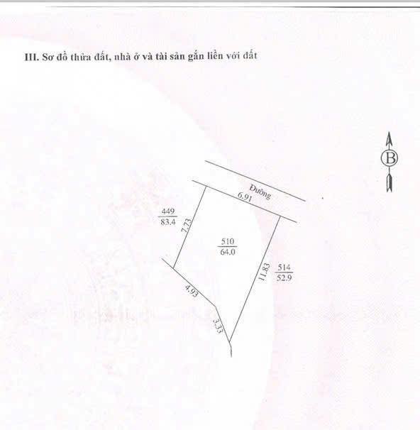 Đất nền khu Cẩm Thượng Hải Dương 64m² giá 900 triệu - Chính chủ cần bán gấp!