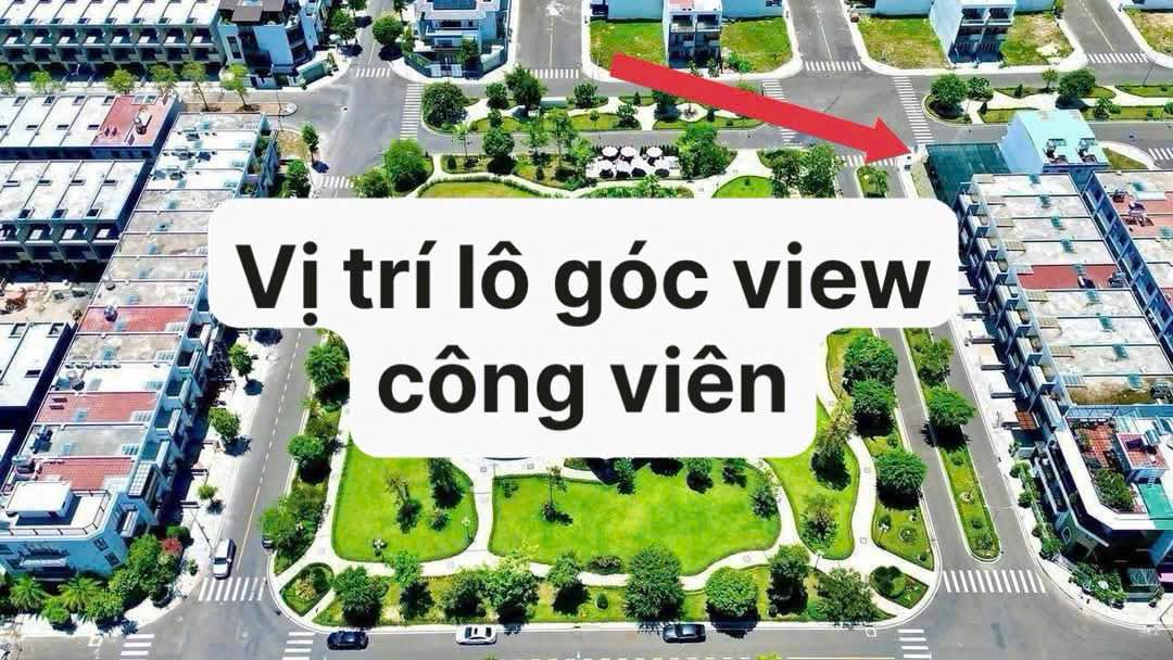 Đất nền góc Vĩnh Thái Nha Trang 287.5m² giá 17.825 tỷ - Đối diện hồ bơi đẹp