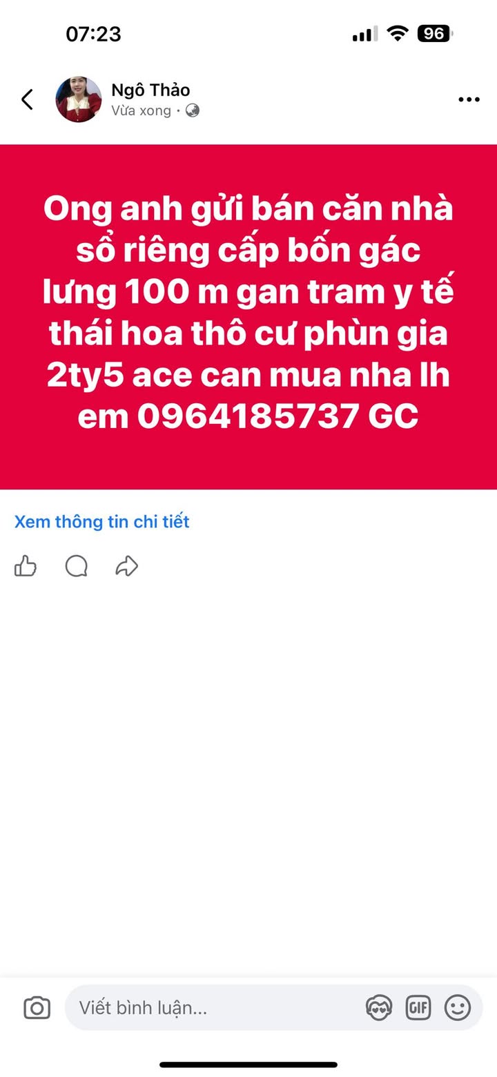 Đất nền Bình Chuẩn, Thuận An 120m² giá 2.5 tỷ - Vị trí đẹp, gần chợ Phú Phong