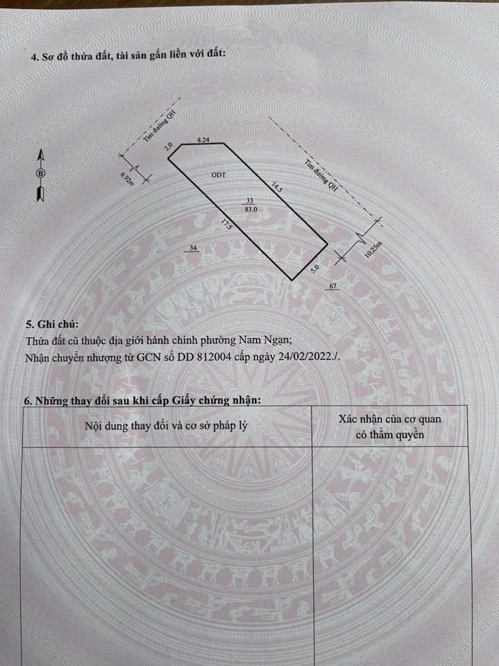 Đất nền Nam Ngạn Thanh Hóa 83m² giá 5 tỷ - View công viên tuyệt đẹp!