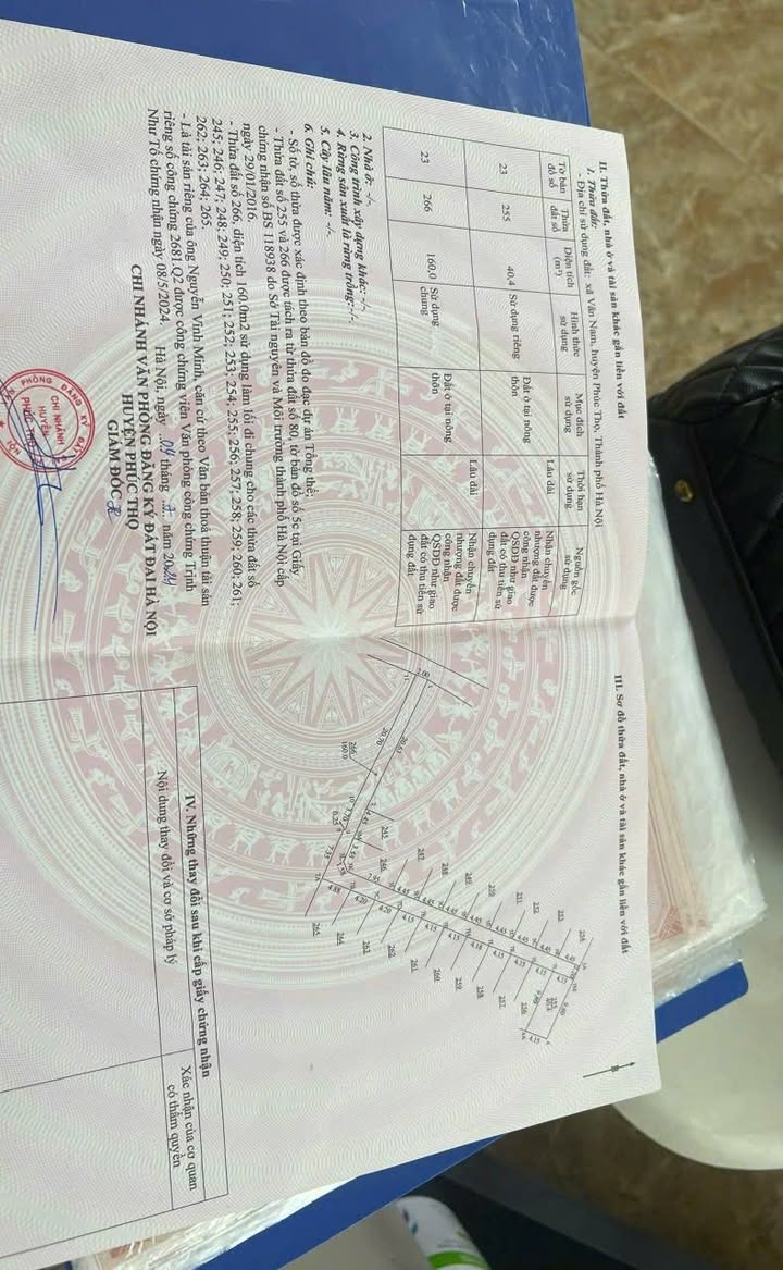 Đất Vân Nam Phúc Thọ 40,4m² giá chỉ 1 tỷ - Tiện ích đầy đủ xung quanh!