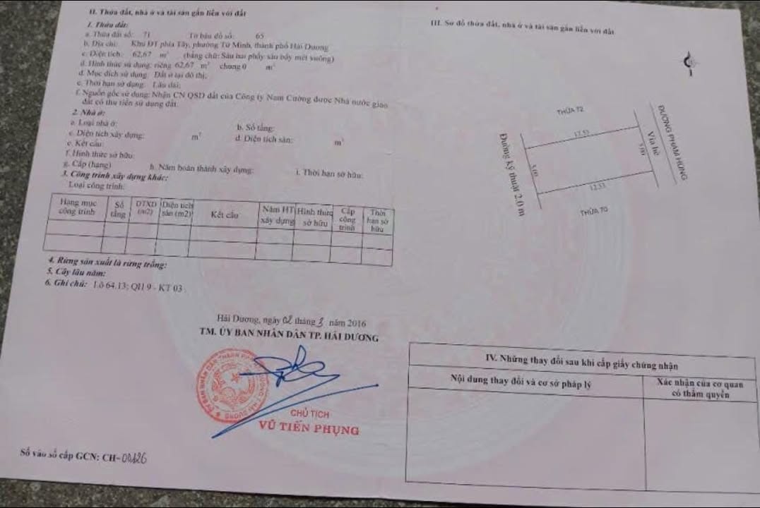 Đất mặt tiền đường Phạm Hùng, KĐT phía Tây Nam Cường 62m² - Vị trí kinh doanh đắc địa!