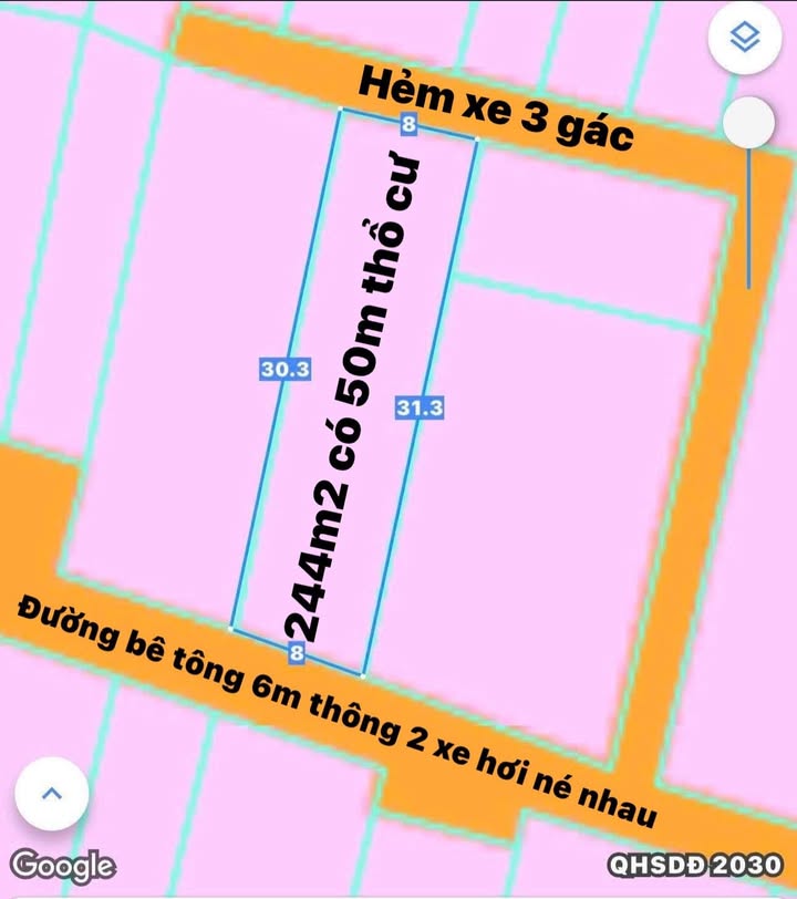 Đất nền 2 mặt tiền An Phước, Long Thành 240m² giá 4.944 tỷ - Đầu tư sinh lời ngay!