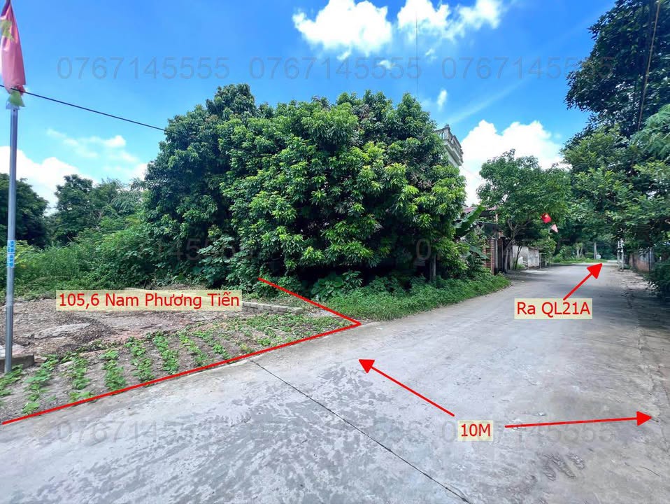 Đất nền thôn Nam Sơn, Chương Mỹ 105.6m² giá 2 tỷ - Sổ hồng chính chủ!