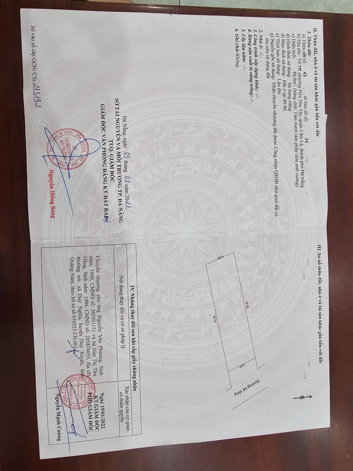 Đất nền đường 7,5m Hòa Thọ Tây 89m² giá 3.98 tỷ - View hồ điều tiết thoáng mát!