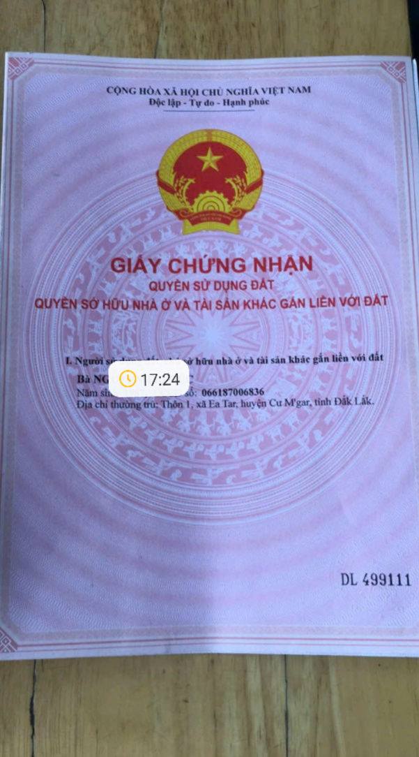 Đất nền thổ cư Cư M'gar 600m² giá 420 triệu - Đầu tư sinh lời ngay!