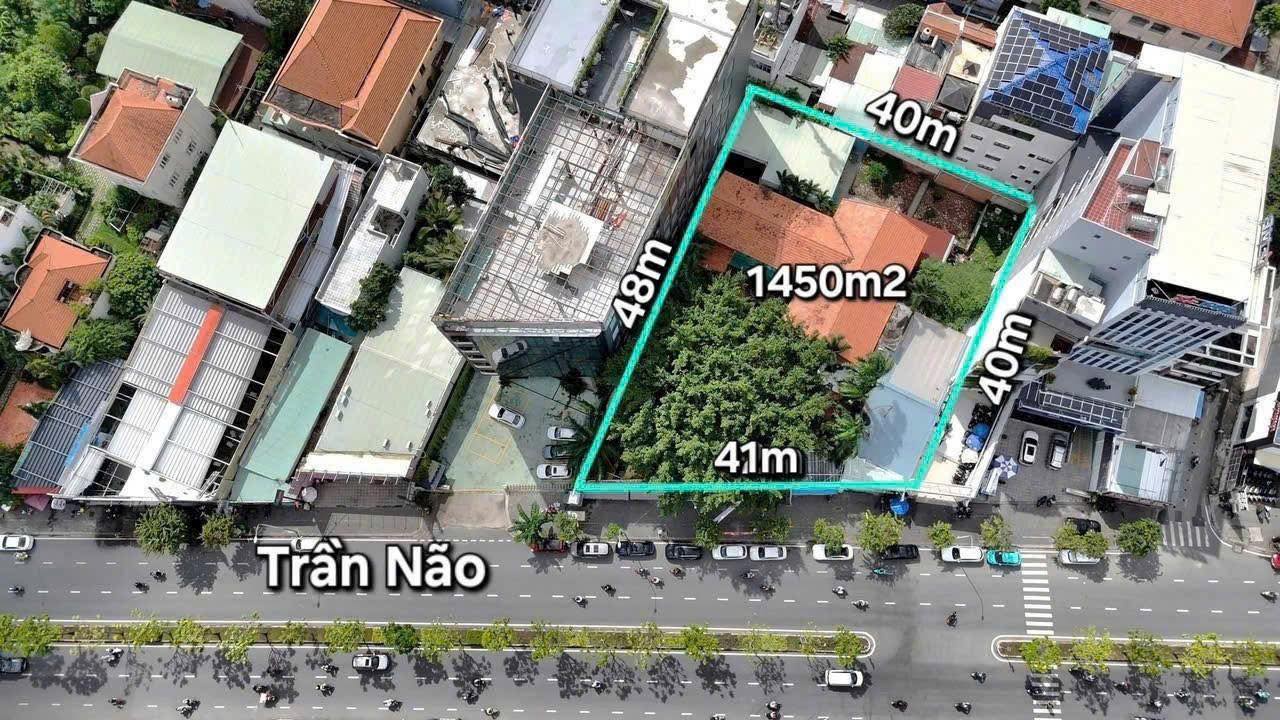 Đất dự án Tháp Building & CHCC 169 Trần Não, Thủ Đức 1450m² giá 799.9 tỷ - Cơ hội đầu tư tiềm năng!