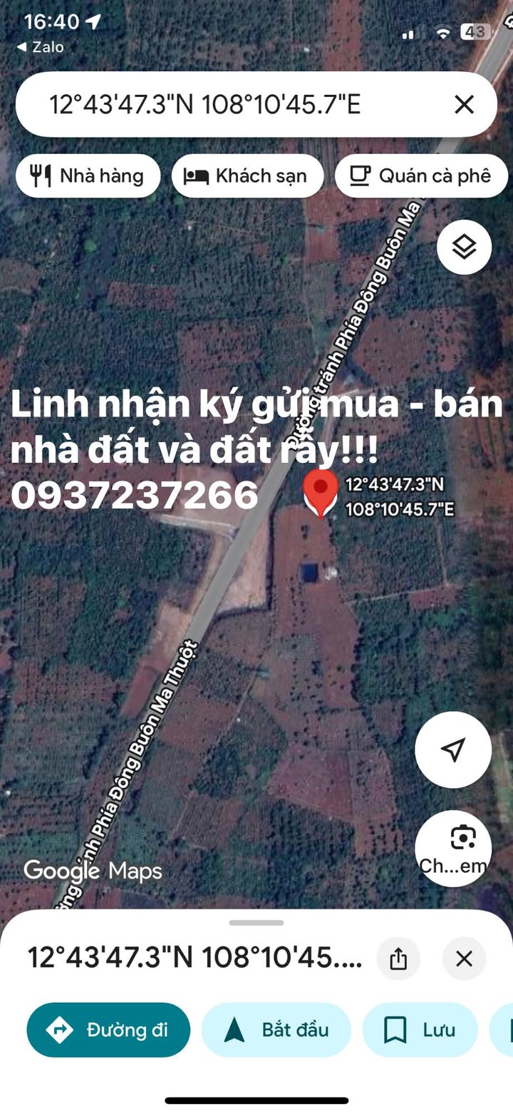 Đất nông nghiệp Cư M'gar Đắk Lắk 11.000m² chỉ 520 triệu - Cơ hội đầu tư tuyệt vời!