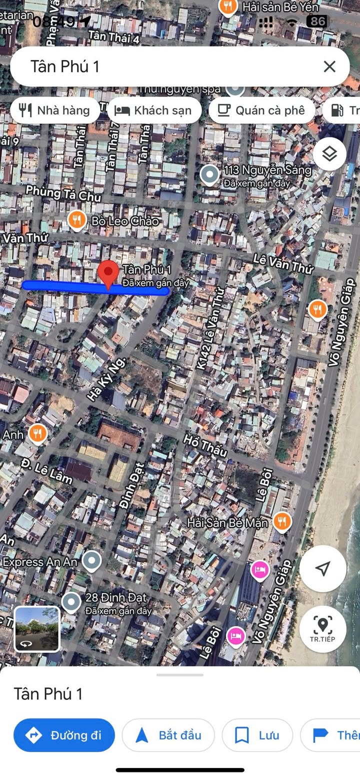 Đất nền Tân Phú 1 Đà Nẵng 180m² giá thỏa thuận - Cơ hội đầu tư tuyệt vời!