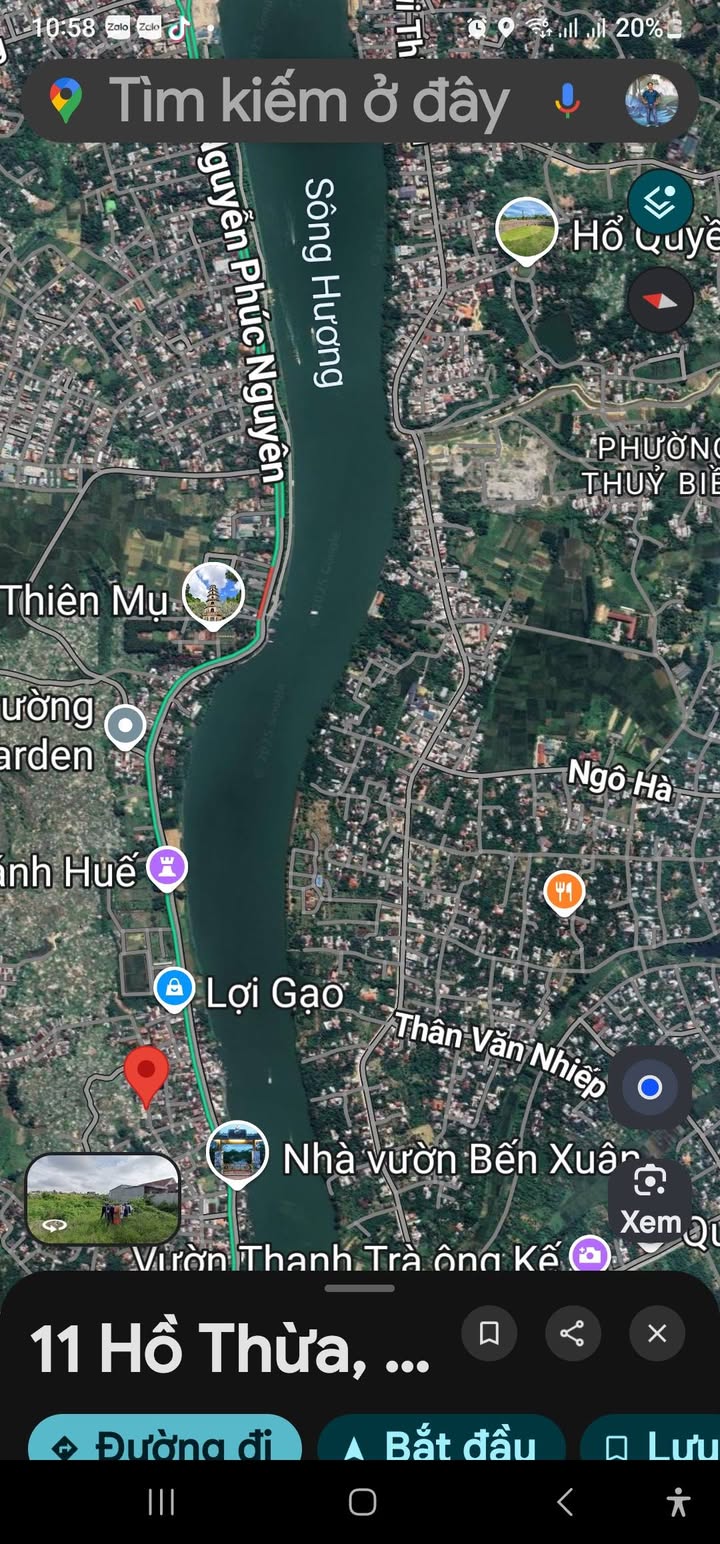 Đất nền Huế 300m² giá 2.4 tỷ - Gần Chùa Linh Mụ, sẵn sàng đầu tư!