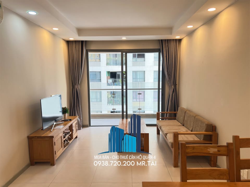 Chung cư Gold View Quận 4 80m² giá 17.5 triệu - Full nội thất, sẵn sàng vào ở!