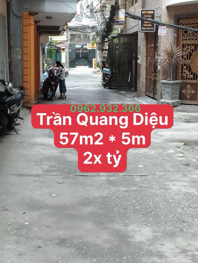 Bán đất tặng nhà đường Trần Quang Diệu, Đống Đa 57m² chỉ 20 tỷ - Sổ đỏ chính chủ!
