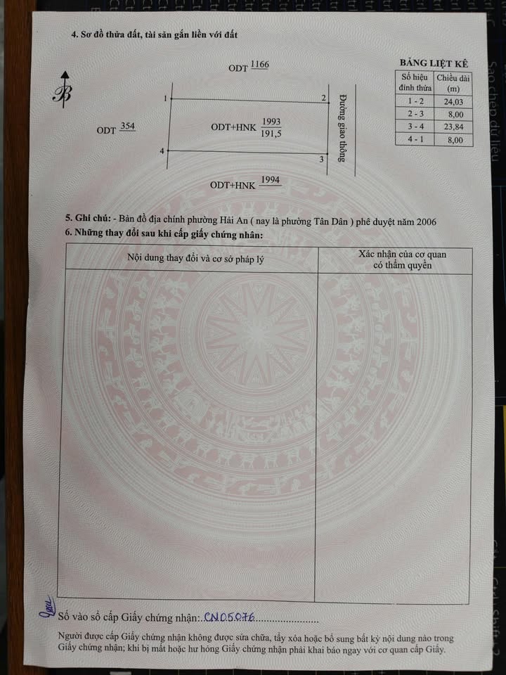 Đất mặt tiền 8m tại Tân Dân, Nghi Sơn 192m² chỉ 800 triệu - Cơ hội đầu tư tuyệt vời!