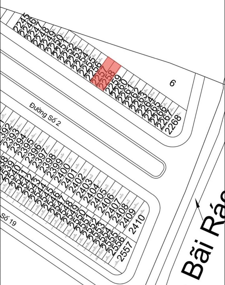 Đất nền Quận Tân An 64m² giá 1.2 tỷ - Vị trí đẹp, hướng Tây Nam!