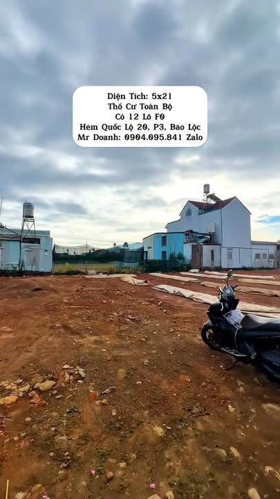 Đất nền 105m² tại Bảo Lộc - Giá chỉ 1 tỷ - Đầu tư sinh lời ngay!