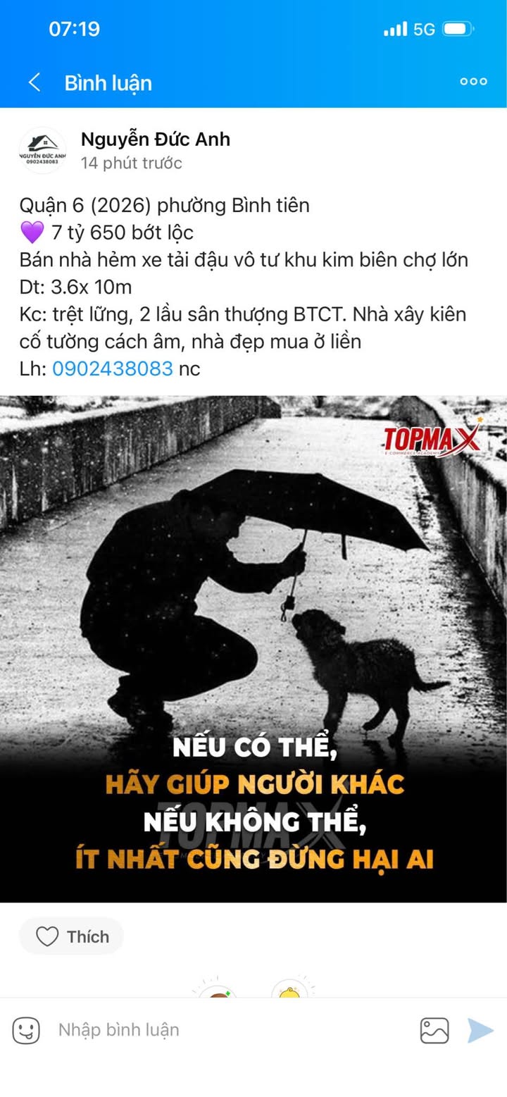 Nhà phố quận 6 Bình Tiên 36m² giá 7.65 tỷ - Hẻm xe tải, mua ở ngay!