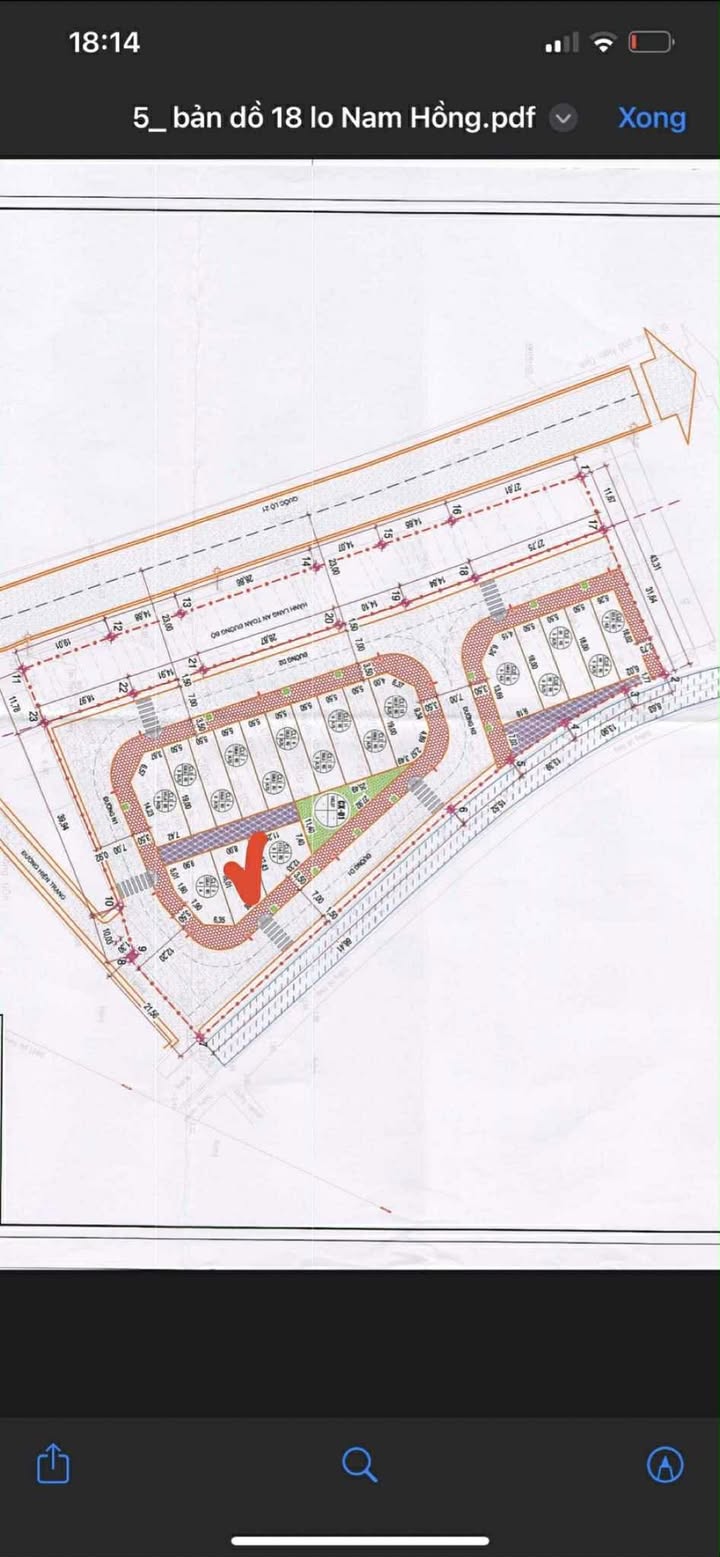 Đất đấu giá Nam Hồng, Nam Định 113m² giá 1.586 tỷ - Đầu tư sinh lời ngay!