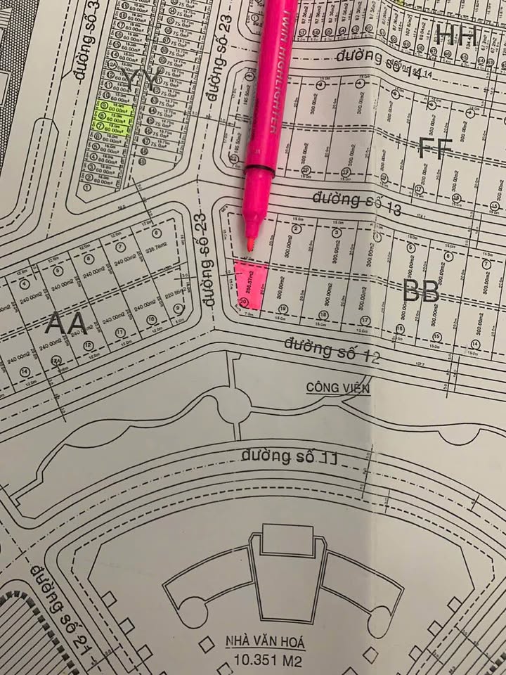 Bán nền biệt thự góc 2 mặt tiền - KĐT Công ty 8, Cần Thơ, 266.7m² - Pháp lý sổ hồng chính chủ!