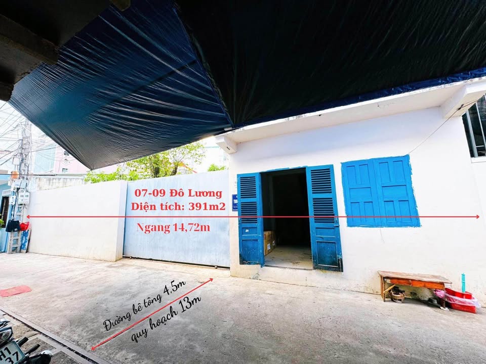 Đất nền đường Đô Lương Nha Trang 391m² giá 31.269 tỷ - Đầu tư sinh lời lý tưởng!