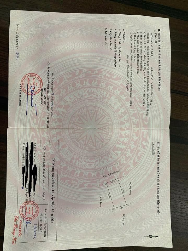 Đất nền An Thọ - An Lão 79m² giá 1 tỷ - Tiềm năng đầu tư cao!