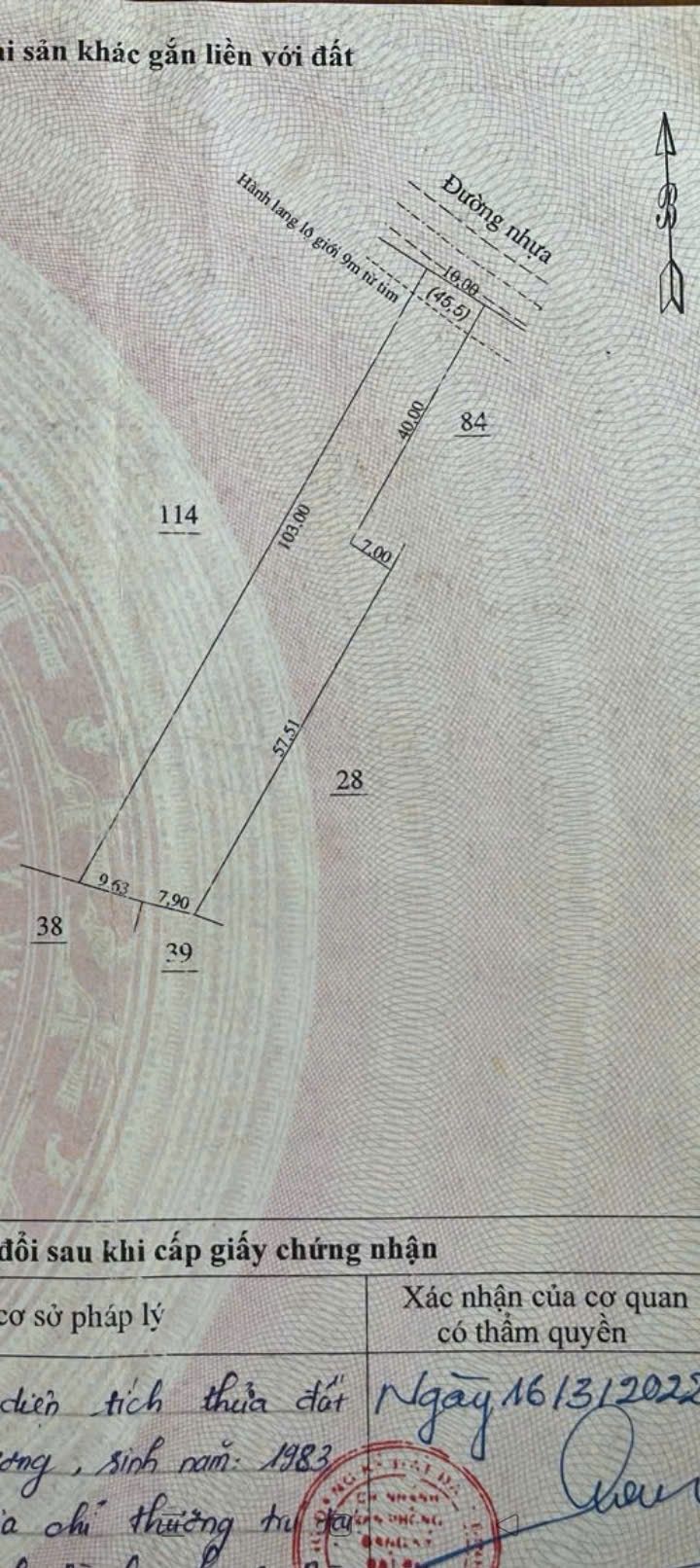 Đất thổ cư 1423m² tại Thiện Hưng, Bù Đốp - Giá 1 tỷ, kinh doanh tốt!