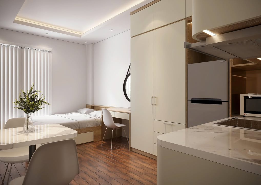 Căn hộ Studio tại Cầu Giấy 30m² - Thiết kế hiện đại, đầy đủ nội thất!