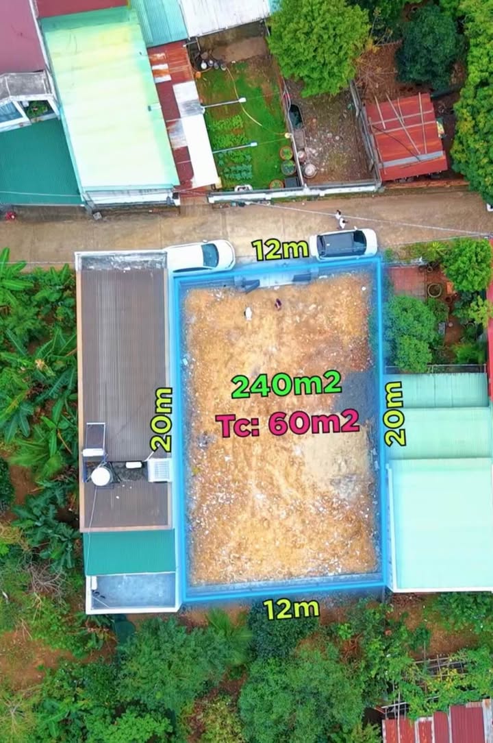 Đất thổ cư Eakao 240m² giá 4.65 tỷ - View núi thoáng mát, ô tô vào tận nơi!
